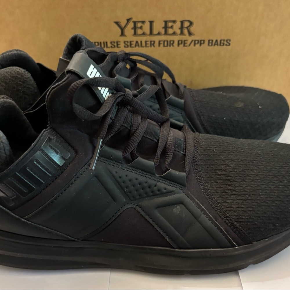 Puma Black Performance Sneakers